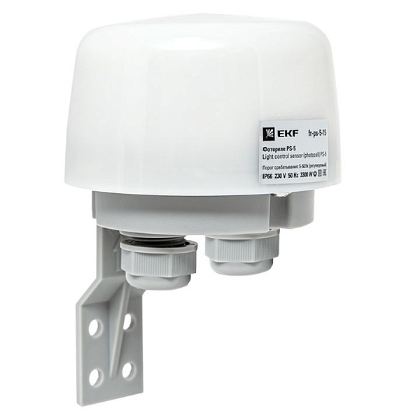 Фотореле PS-5 15А 3300Вт IP66 EKF PROxima fr-ps-5-15