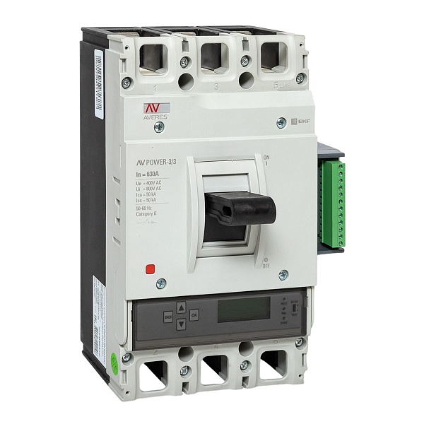 Выключатель автоматический в литом корпусе AV-POWER-3/3 630…
