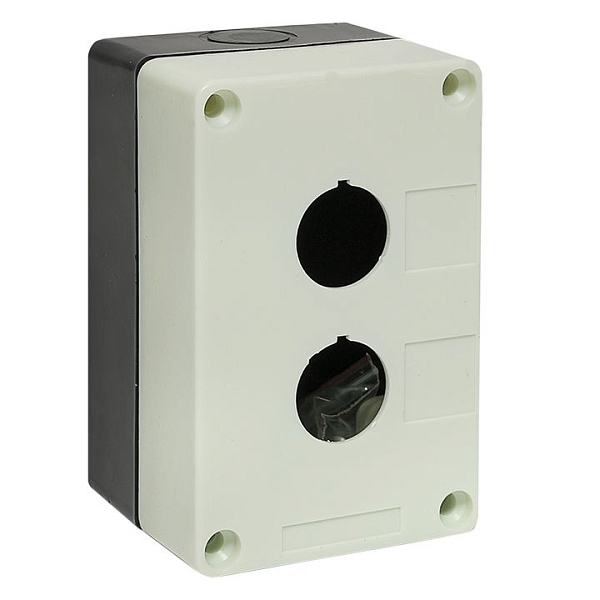 Корпус КП102 пластиковый 2 кнопки белый EKF PROxima cpb-102…