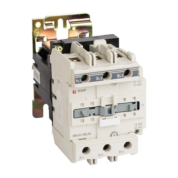 Контактор малогабаритный КМЭп 95А 220В DC 1NO 1NC EKF PROxi…