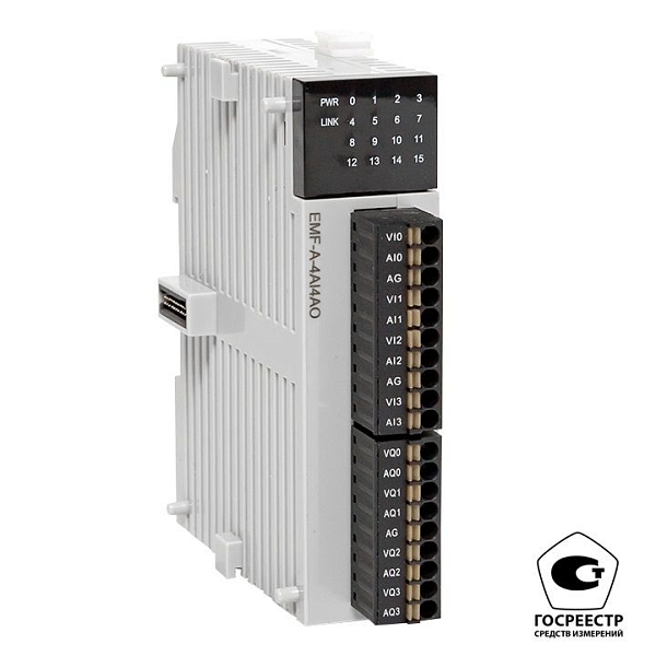 Модуль аналогового в/в EMF 4/4 PRO-Logic EKF (с поверкой) E…