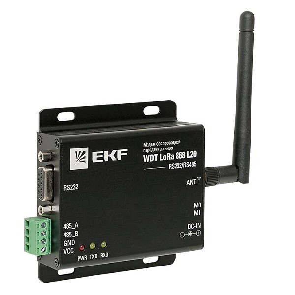Модем беспроводной передачи данных WDT LoRa 868 L20 EKF PRO…