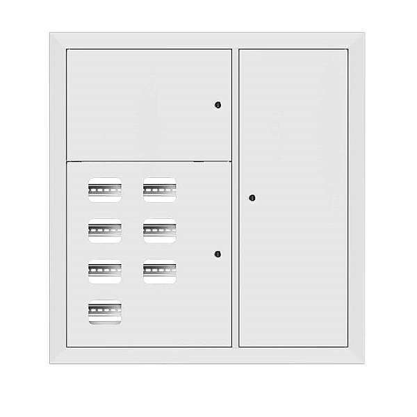Щит этажный 7 кв. RAL9003 (1000x950x150) EKF Basic mb28-v-7…
