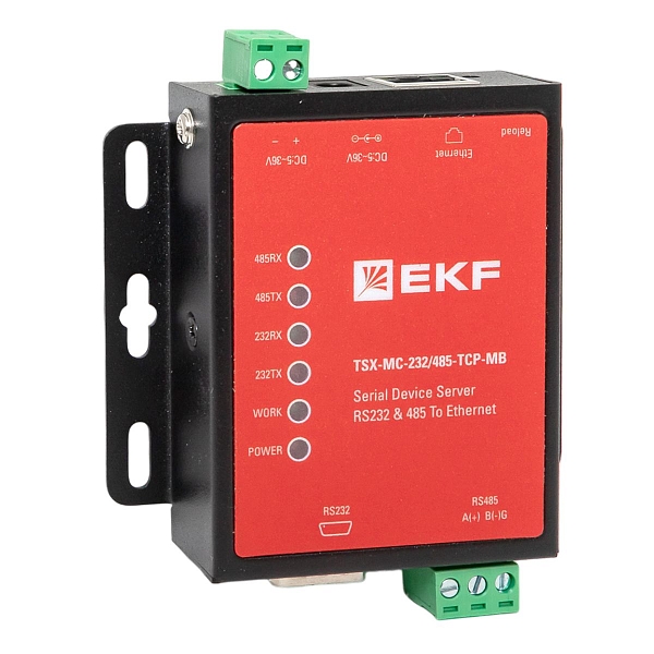 Преобразователь RS-232/485 в Ethernet, Modbus TCP/RTU/ASCII…