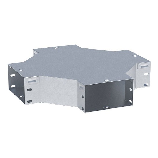 Ответвитель крестообразный 100x600 мм INOX