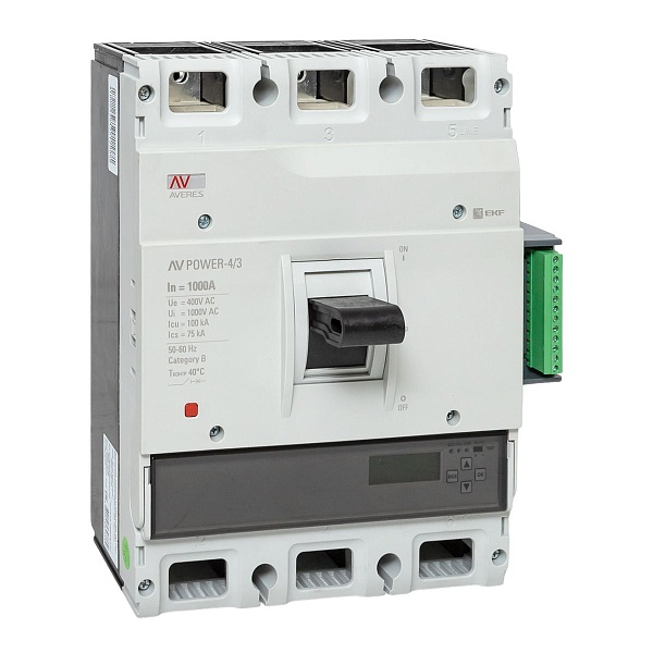 Выключатель автоматический в литом корпусе AV-POWER-4/3 100…