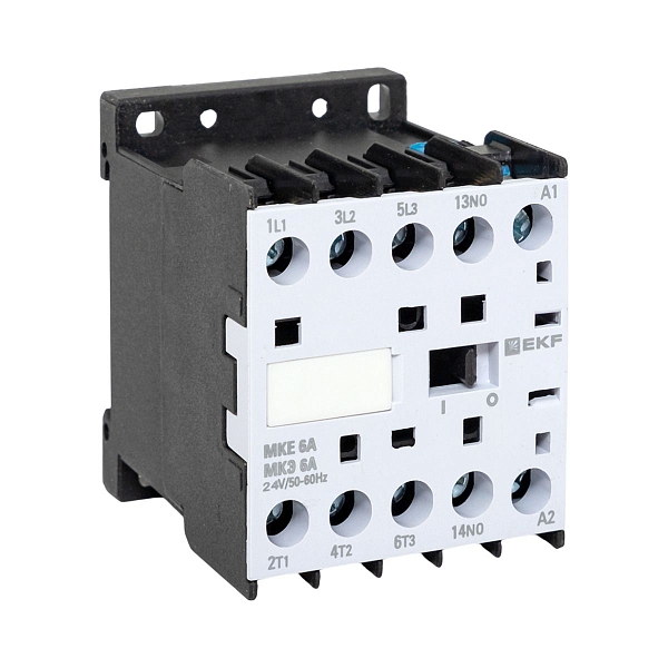 Миниконтактор МКЭ 6А 24В 1NO EKF PROxima Mctr-s-6-24
