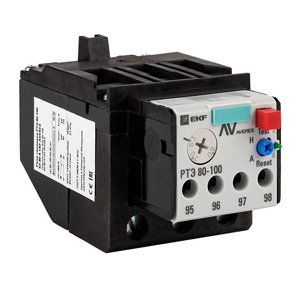 Реле тепловое РТЭ 80-100 32-50А EKF AVERES rel-80-100-32-50…