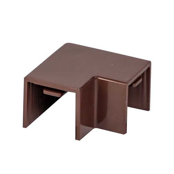 Поворот 90 гр. (16x16) (4 шт) темное дерево EKF-Plast  abd-…