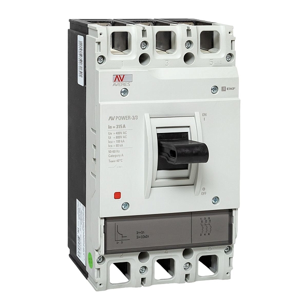 Выключатель автоматический в литом корпусе AV-POWER-3/3 315…