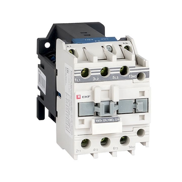 Контактор КМЭп малогабаритный 32А 110В DC 1NO EKF PROxima c…