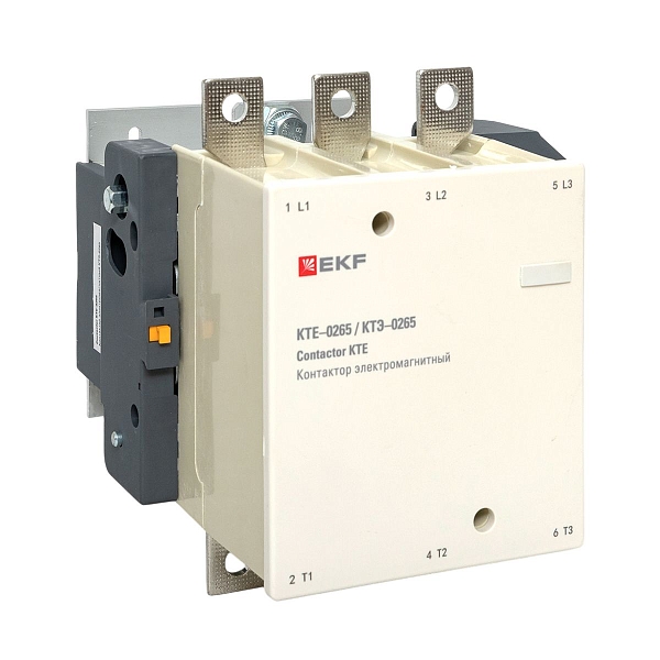 Контактор КТЭ 265А 380В NO EKF PROxima ctr-b-265-380