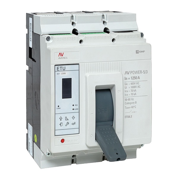 Выключатель автоматический в литом корпусе AV-POWER-5/3 125…