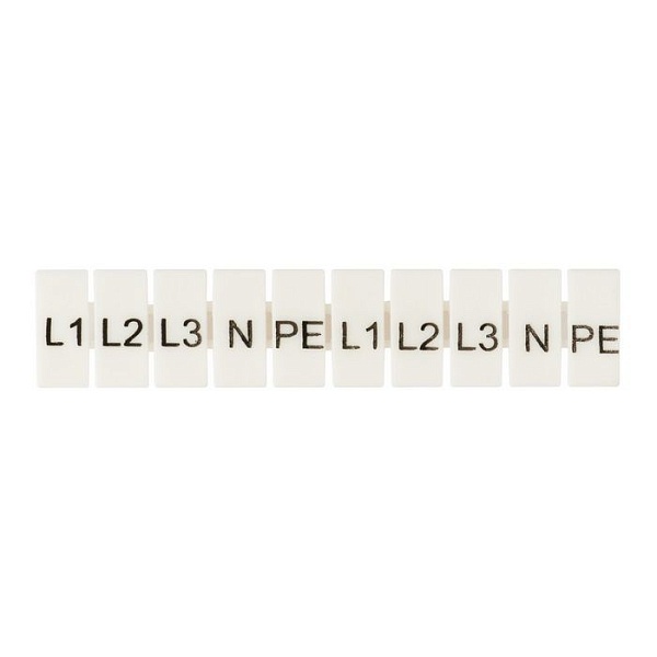 Маркеры для UT/ST/Push-in 4 с символами "L1, L2, L3, N, PE"…