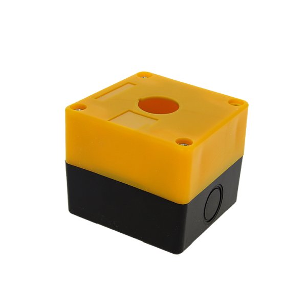Корпус КП101 пластиковый 1 кнопка желтый EKF PROxima cpb-10…