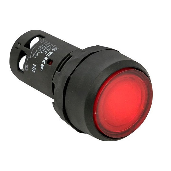 Кнопка SW2C-10D с подсветкой красная NC 230В EKF PROxima sw…