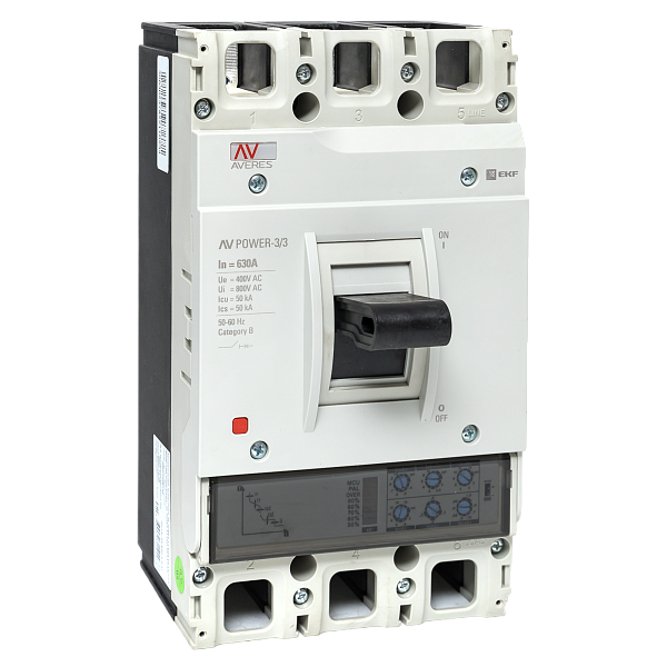 Автоматический выключатель AV POWER-3/4 400А 50kA ETU2.2 EK…