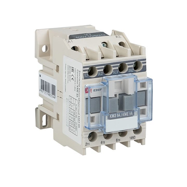 Контактор КМЭ малогабаритный 9А 36В 1NC EKF PROxima ctr-s-9…