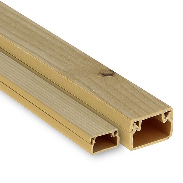 Канал кабельный (25x25) (32 м) светлое дерево EKF-Plast kk-…