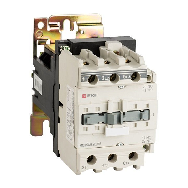 Контактор КМЭп малогабаритный 50А 220В DC 1NO 1NC EKF PROxi…