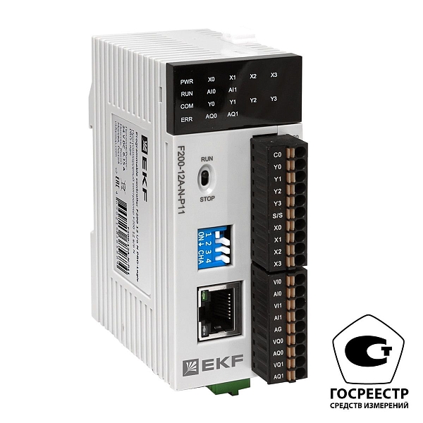 Программируемый контроллер F200 12 в/в N PRO-Logic EKF (с п…