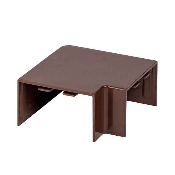 Поворот 90 гр. (40x25) (4 шт) темное дерево EKF-Plast  abd-…